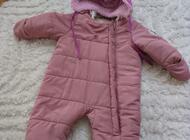 Grajewo ogłoszenia: Sprzedam kombinezon zimowy za 30zł 6,9 miesięcy z czapeczka - zdjęcie