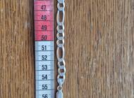 Grajewo ogłoszenia: Sprzedam srebrny łańcuszek męski splot figaro.
Szerokość 8mm... - zdjęcie