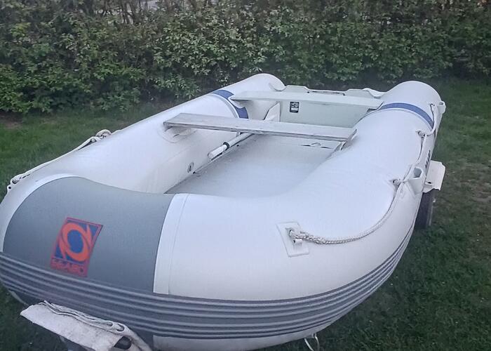 Grajewo ogłoszenia: Sprzedam ponton SEABO cały bez łatek dł.3,60 wysokie balony dwie...