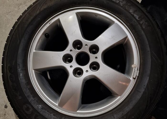 Grajewo ogłoszenia: Sprzedam 4 szt kół roz.215/65/16 ,5x114.3,opony zimowe Dębica...